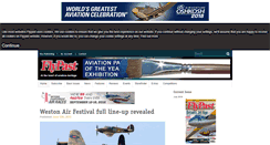 Desktop Screenshot of flypast.com